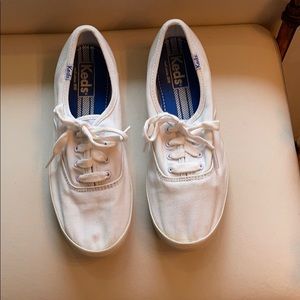 Canvas Keds sneakers in bright white